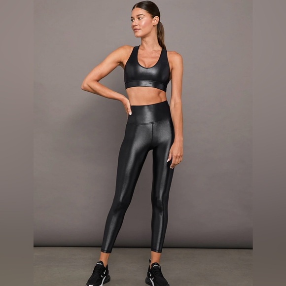 CARBON38 High Rise 7/8 Legging in Takara Shine SIZE: SMALL - Picture 5 of 13